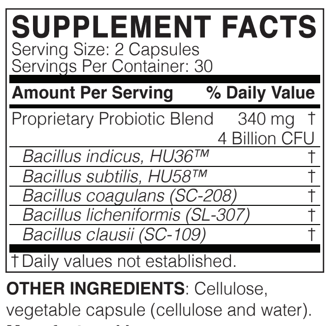 Microbiome Labs MegaSporeBiotic